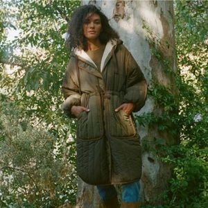 Dôen Dell Coat: XS Quilted Parka